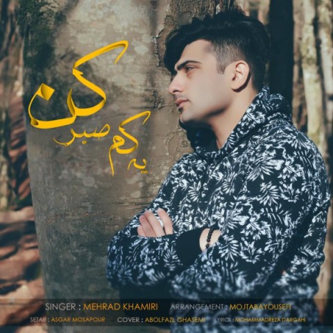 دانلود آهنگ یکم صبر کن از مهرداد خمیری | ملودیکده دانلود آهنگ یکم صبر کن از {singer-fa}