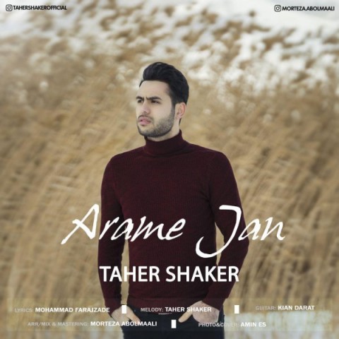 دانلود آهنگ آرام جان از طاهر شاکر | ملودیکده دانلود آهنگ آرام جان از {singer-fa}