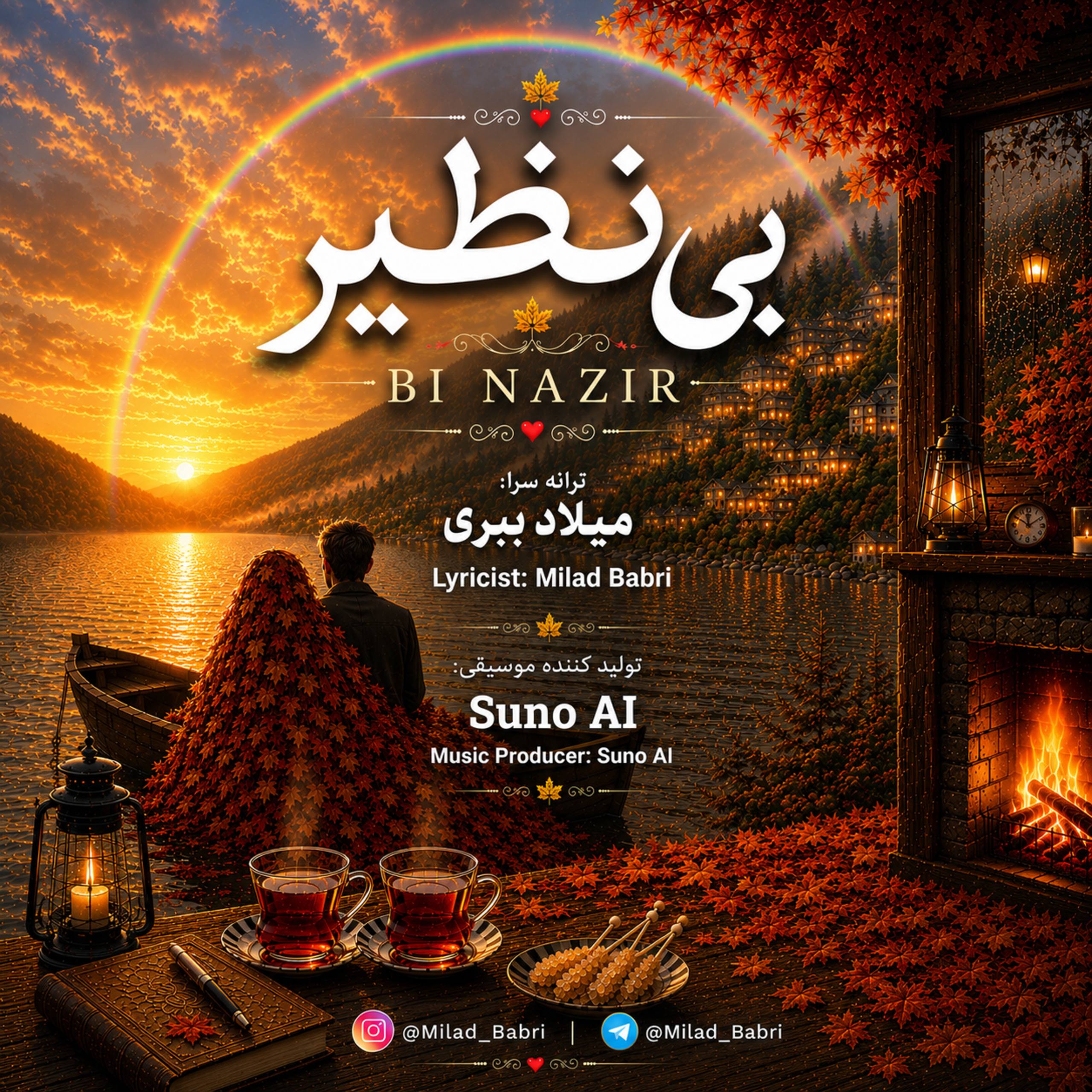دانلود آهنگ جدید میلاد ببری به نام بی نظیر